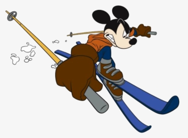 Mickey Mouse Ski Png, Transparent Png, Transparent PNG