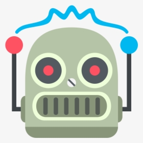 Cartoon Robot Face, HD Png Download, Transparent PNG