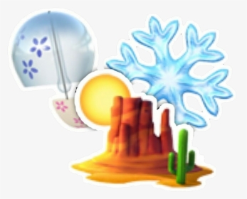 Emoji Overlay Png Filter Freetoedit Boba Drink Pastel - Transparent Background Snowflake Emoji, Png Download, Transparent PNG