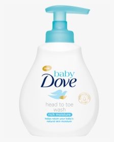 Baby Dove Rich Moisture Head To Toe Wash 200ml - Dove Baby Head To Toe Wash, HD Png Download, Transparent PNG
