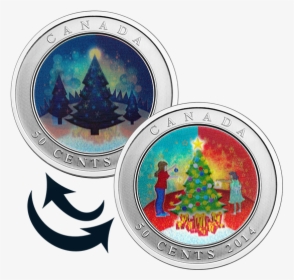 Royal Canadian Mint Christmas Coins, HD Png Download, Transparent PNG
