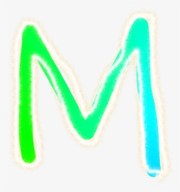 #m #m #buchstabe #name #green #blue #letter #s #freetoedit - Darkness, HD Png Download, Transparent PNG