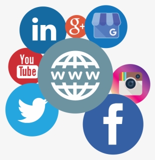 Redes Sociales Para Empresas - Website Logo Black Background, HD Png Download, Transparent PNG