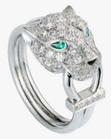 Diamond Cartier Panther Ring, HD Png Download, Transparent PNG