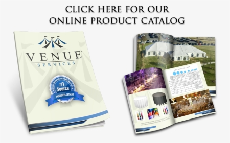 Venue Services Online Product Catalog - Brochure, HD Png Download, Transparent PNG