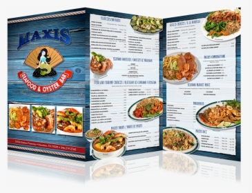 Transparent Ensalada Clipart - Maxis Seafood Menu, HD Png Download, Transparent PNG