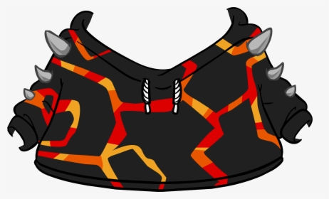 Lava Clipart Magma - Hoodie Club Penguin, HD Png Download, Transparent PNG