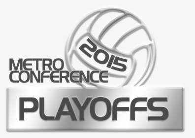 2015 Metro Conference Volleyball Playoffs Logo - Emblem, HD Png Download, Transparent PNG