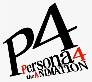 Persona 4 Logo Png - Persona 4 The Animation Logo, Transparent Png, Transparent PNG