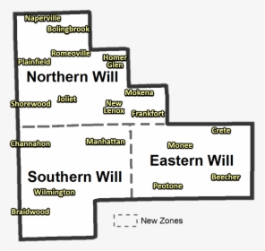 New Forecast Zone Configuration For Will County - Bhakti Wiyata Health Sciences Institute, HD Png Download, Transparent PNG