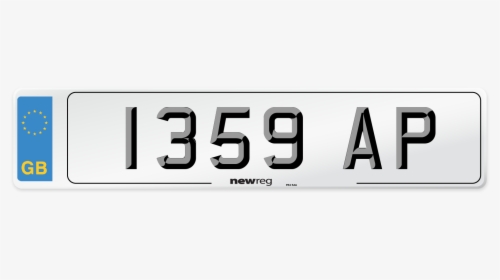 Number Plate Png - Number Plates, Transparent Png, Transparent PNG
