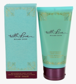 With Love By Hillary Duff For Women Body Lotion 5oz - Hair Care, HD Png Download, Transparent PNG