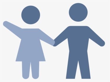 Martin Luther King Silhouette At Getdrawings Com - Holding Hands, HD Png Download, Transparent PNG