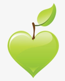 A Healthy Heart Can Give You A Good Life - Pale Green Heart Clipart, HD Png Download, Transparent PNG