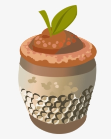 Food,flowerpot,ceramic - Cupcake, HD Png Download, Transparent PNG