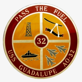 Uss Guadalupe Insignia, 1975 (nh 85753 Kn) - Emblem, HD Png Download, Transparent PNG