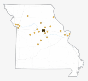 Missouri Map - Missouri Ava Wine, HD Png Download, Transparent PNG