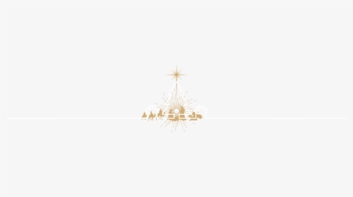 Christmas Tree And Gifts - Silhouette, HD Png Download, Transparent PNG