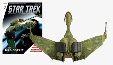 What S In Each Issue - Klingon Bird Of Prey Eaglemoss, HD Png Download, Transparent PNG