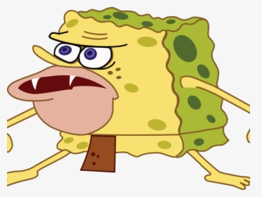 Internet Meme Clipart Sad - Spongebob Meme Caveman Transparent, HD Png Download, Transparent PNG