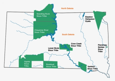 Oyate Trail South Dakota Map, HD Png Download, Transparent PNG