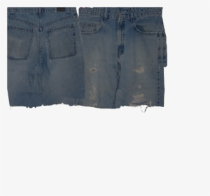 Cut-off Jean Shorts - Pocket, HD Png Download, Transparent PNG