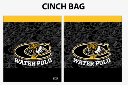 Cabrillo High School Water Polo Custom Cinch Bag   - Graphic Design, HD Png Download, Transparent PNG