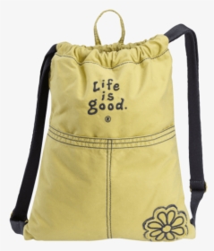 Essential Cinch Sack - Life Is Good, HD Png Download, Transparent PNG