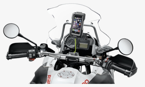 Interphone S5 Galaxy Case Mounted On Bmw Motorcycle - Motorcycle Waterproof Galaxy S5, HD Png Download, Transparent PNG
