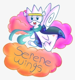 Serene Wings- Badge - Cartoon, HD Png Download, Transparent PNG
