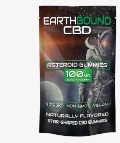 Earthbound Cbd Asteroid Gummies 100mg - Flyer, HD Png Download, Transparent PNG