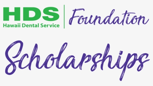 Hds Foundation Scholarships - Calligraphy, HD Png Download, Transparent PNG