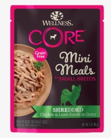 Wellness Core Small Breed Mini Meals Shredded Chicken - Core Wellness Mini Meals For Dogs, HD Png Download, Transparent PNG