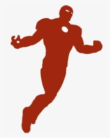 Iron Man Silhouette Png, Transparent Png, Transparent PNG