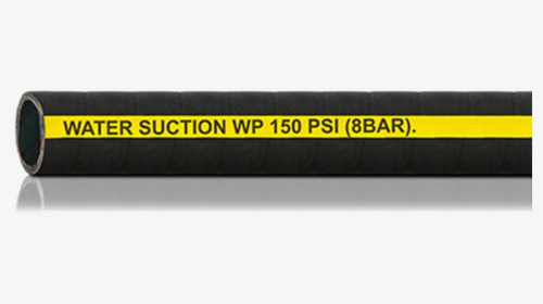 Black Rubber Water Suction Hose - Cylinder, HD Png Download, Transparent PNG