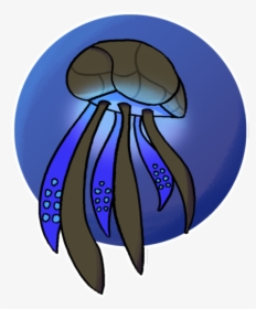 Spooksscribbles - Jellyfish, HD Png Download, Transparent PNG
