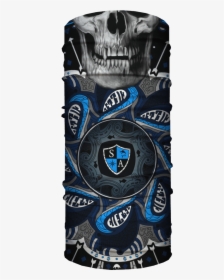 Tapestry Skull - Sa Co Face Shield Blackout Forest Camo Skull, HD Png Download, Transparent PNG