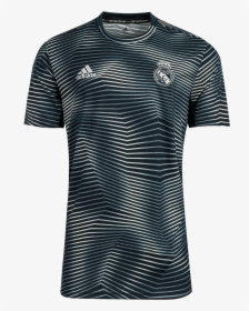 Real Madrid Pre-match Shirt - Active Shirt, HD Png Download, Transparent PNG