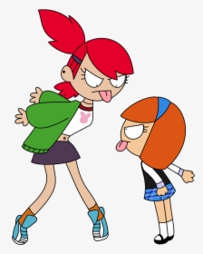 Frankie And Spoiled Girl Teasing Eachother - Foster Home For Imaginary Friends Cookie, HD Png Download, Transparent PNG