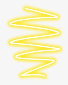 #spiral #espiral #yellow #amarillo - Light, HD Png Download, Transparent PNG