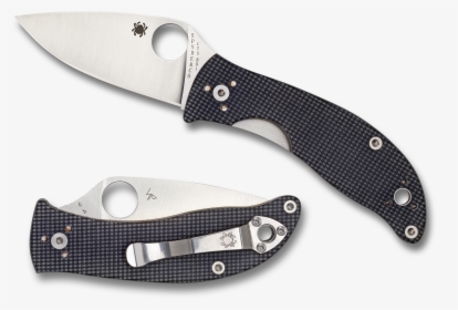 Spyderco Spy C222gpyg Alcyone 3.5in Gry-slv, HD Png Download, Transparent PNG