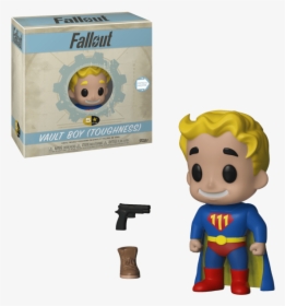 Fallout Figure Vault Boy Toughness Funko 5 Star - Fallout 4 Luck Vault Boy, HD Png Download, Transparent PNG