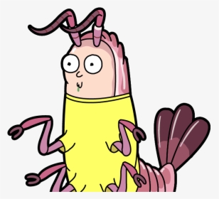 Shrimp Rick And Morty, HD Png Download, Transparent PNG