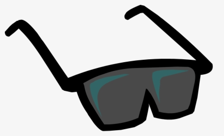 Gafas De Sol Negras - Club Penguin Sunglasses, HD Png Download, Transparent PNG