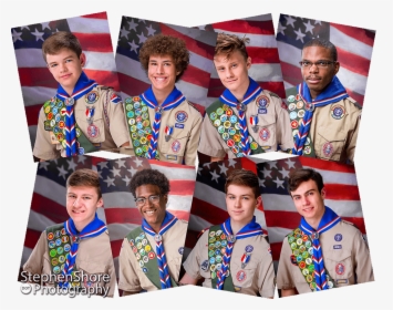 New Eagle Boy Scouts Portraits - Eagle Scout Portraits, HD Png Download, Transparent PNG