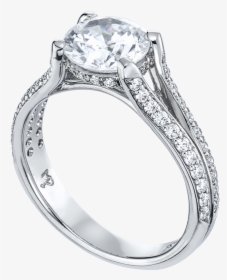 Platinum Engagement Ring - Pre-engagement Ring, HD Png Download, Transparent PNG