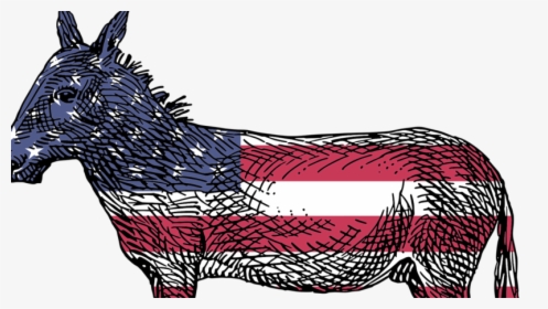 Why The Democrats Have Shifted Left Over The Last 30 - Democrat Donkey Transparent Background, HD Png Download, Transparent PNG