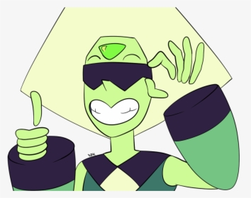 Steven Universe Peridot With Glasses, HD Png Download, Transparent PNG