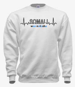 Somali Sweatshirt White - Old School High School Shirts, HD Png Download, Transparent PNG