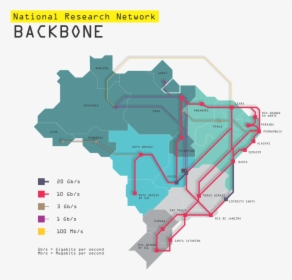 Brazil Internet Access Map, HD Png Download, Transparent PNG